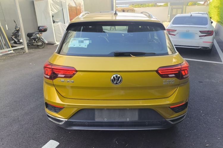 Used Volkswagen T-ROC 2018 280TSI DSG Two-Wheel-Drive Comfort Version China V Standard Rear