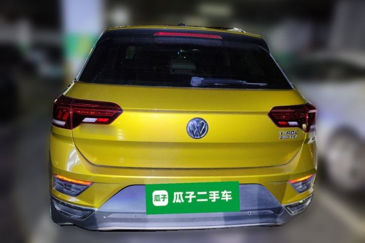 Used Volkswagen T-ROC 2018 280TSI DSG Two-Wheel Drive Comfort Version China VI Standard Rear