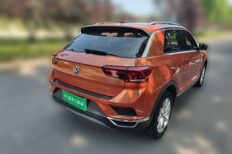Used Volkswagen T-ROC 2018 230TSI DSG Two-Wheel Drive Advanced Version China V Standard Rear Right 45 Deg