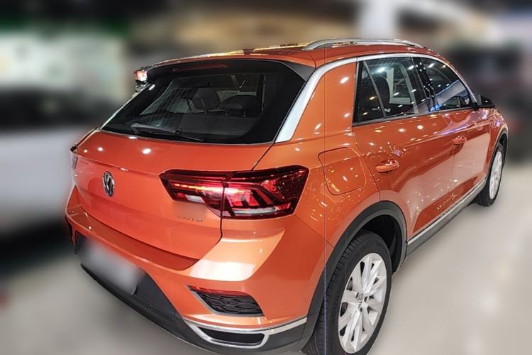 Used Volkswagen T-ROC 2018 230TSI DSG Two-Wheel Drive Advanced Version China V Standard Rear Right 45 Deg