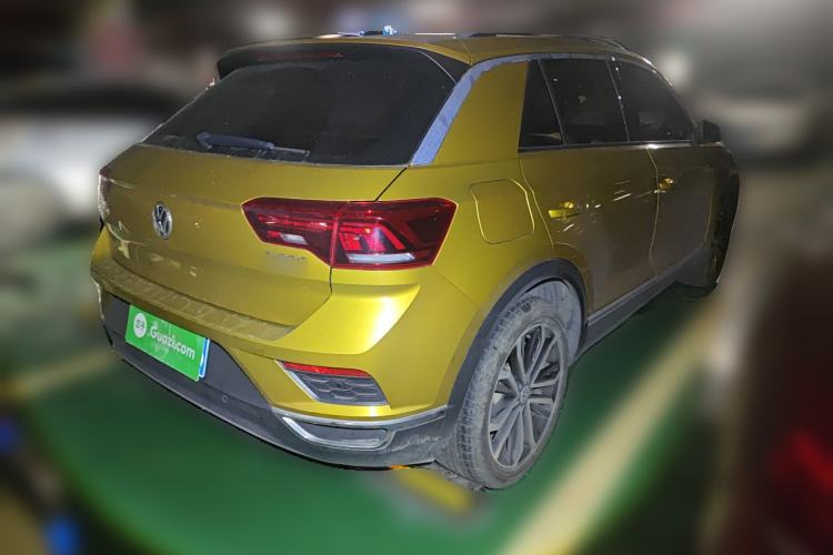Used Volkswagen T-ROC 2018 280TSI DSG Four-Wheel Drive Comfort Version China V Standard Rear Right 45 Deg