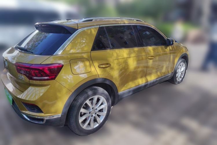 Used Volkswagen T-ROC 2018 280TSI DSG Two-Wheel Drive Comfort Version China VI Standard Rear Right 45 Deg