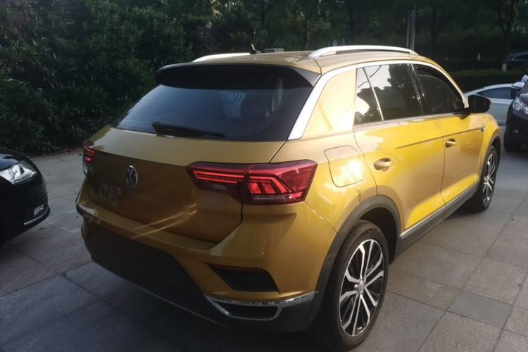 Used Volkswagen T-ROC 2018 280TSI DSG Two-Wheel-Drive Comfort Version China V Standard Rear Right 45 Deg