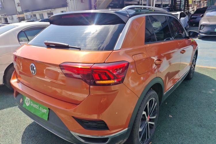 Used Volkswagen T-ROC 2018 280TSI DSG Two-Wheel-Drive Comfort Version China V Standard Rear Right 45 Deg