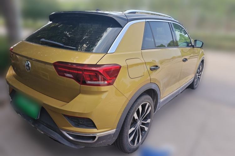 Used Volkswagen T-ROC 2018 280TSI DSG Two-Wheel-Drive Comfort Version China V Standard Rear Right 45 Deg