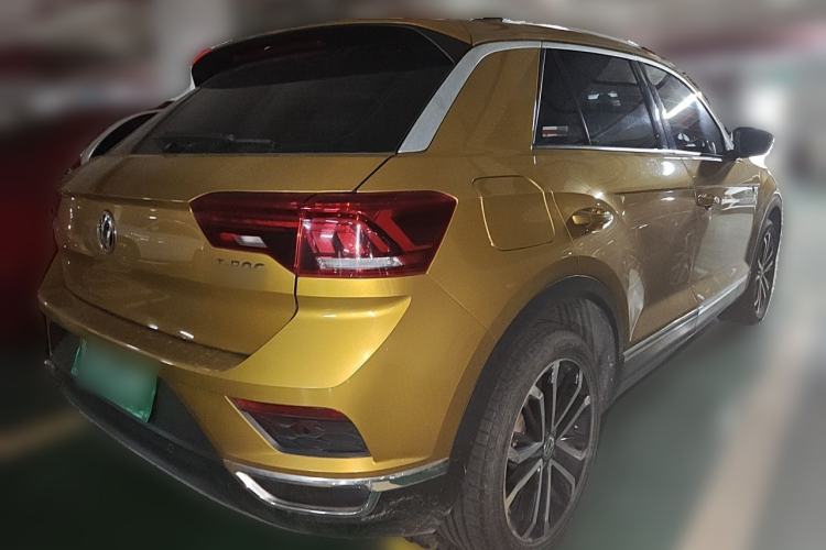 Used Volkswagen T-ROC 2018 280TSI DSG Four-Wheel Drive Comfort Version China V Standard Rear Right 45 Deg