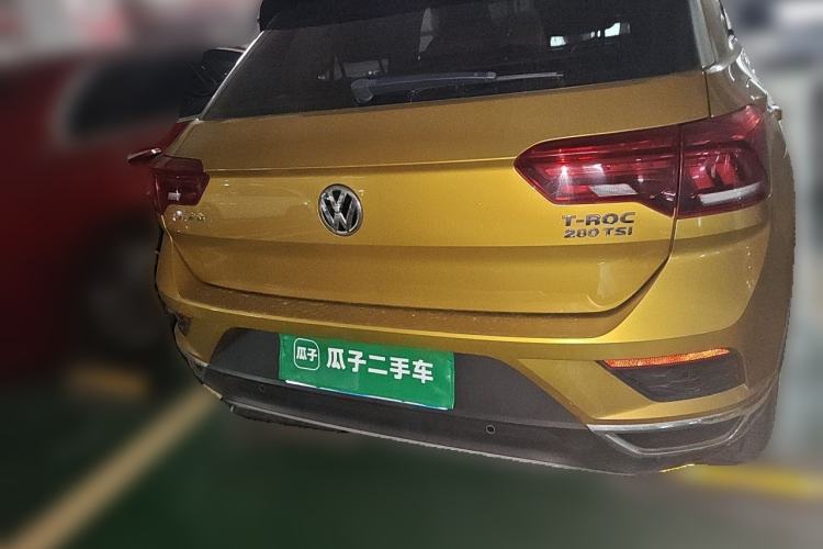 Used Volkswagen T-ROC 2018 280TSI DSG Four-Wheel Drive Comfort Version China V Standard Rear