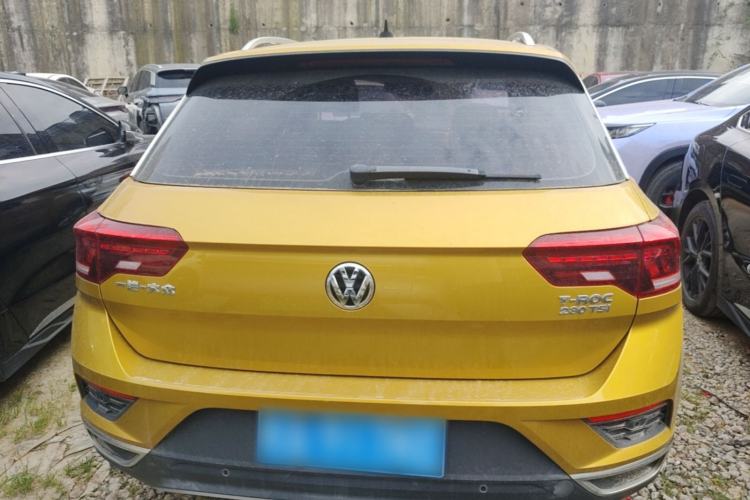 Used Volkswagen T-ROC 2018 280TSI DSG Two-Wheel Drive Advanced Version China V Emission Standard Rear