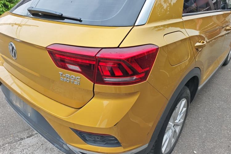 Used Volkswagen T-ROC 2018 280TSI DSG Two-Wheel Drive Advanced Version China V Emission Standard Right Rear Taillight