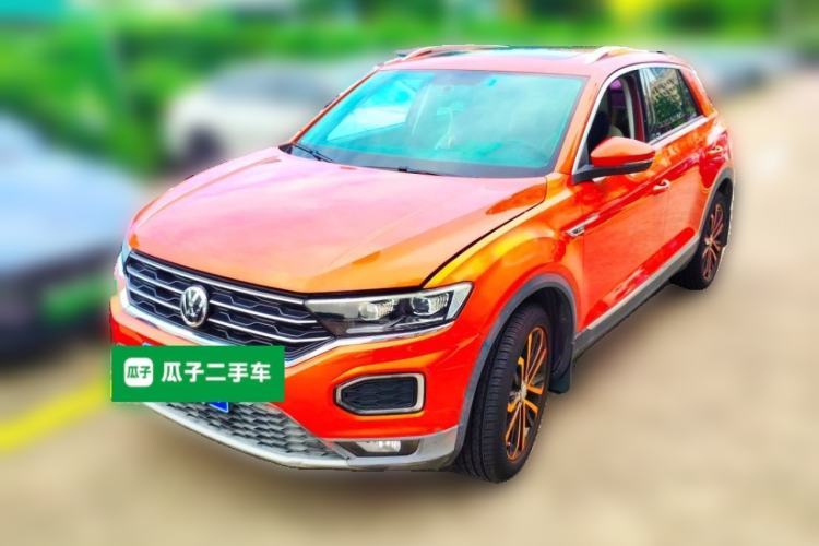 Used Volkswagen T-ROC 2018 280TSI DSG Two-Wheel-Drive Comfort Version China V Standard Guazi used car, China used car export, Used car for sale, Used cars, Cheapest cars for sale