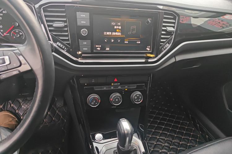 Used Volkswagen T-ROC 2019 280TSI DSG Two-Wheel Drive Comfort Version China VI Standard Audio And AC Panel