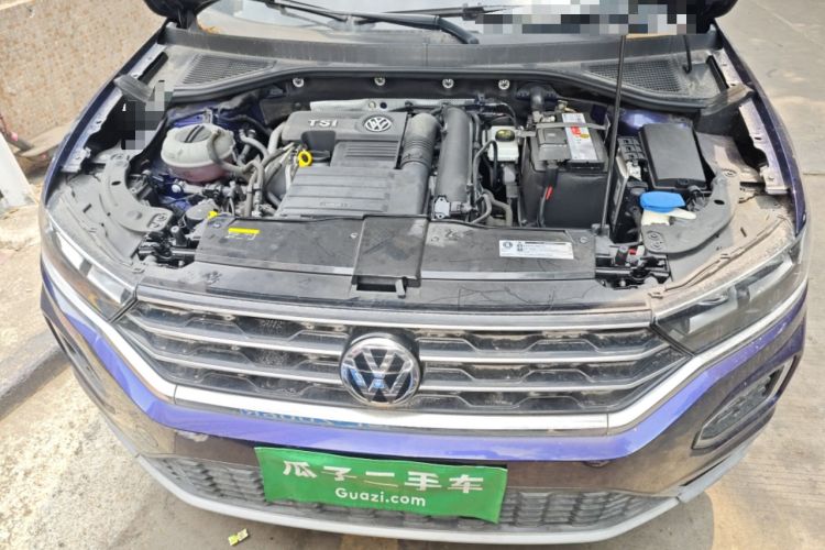 Used Volkswagen T-ROC 2019 280TSI DSG Two-Wheel Drive Comfort Version China VI Standard Engine Bay