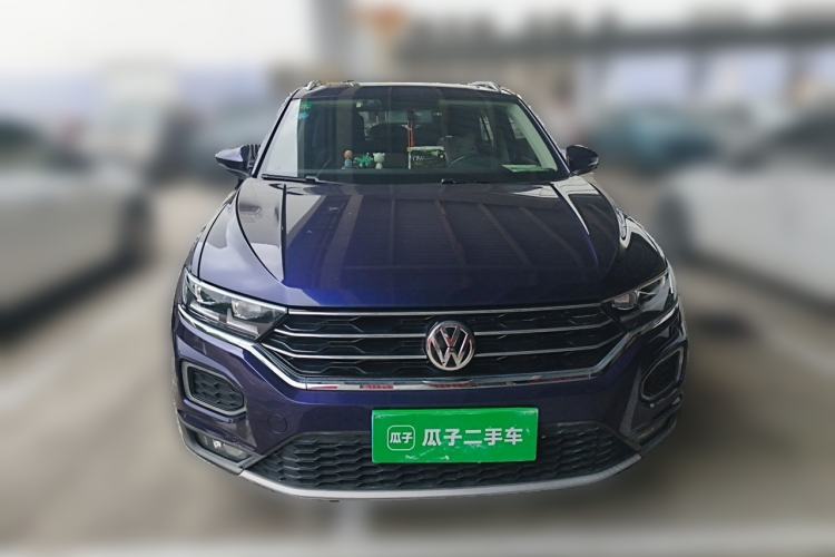 Used Volkswagen T-ROC 2019 280TSI DSG Two-Wheel-Drive Luxury Version China V Emission Standard Front