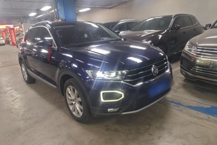 Used Volkswagen T-ROC 2019 230TSI DSG Two-Wheel-Drive Advanced Version China VI Standard Front Right 45 Deg