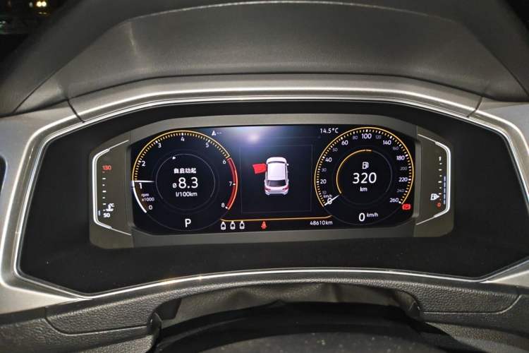 Used Volkswagen T-ROC 2019 280TSI DSG Two-Wheel Drive R-Line Pro Instrument Cluster