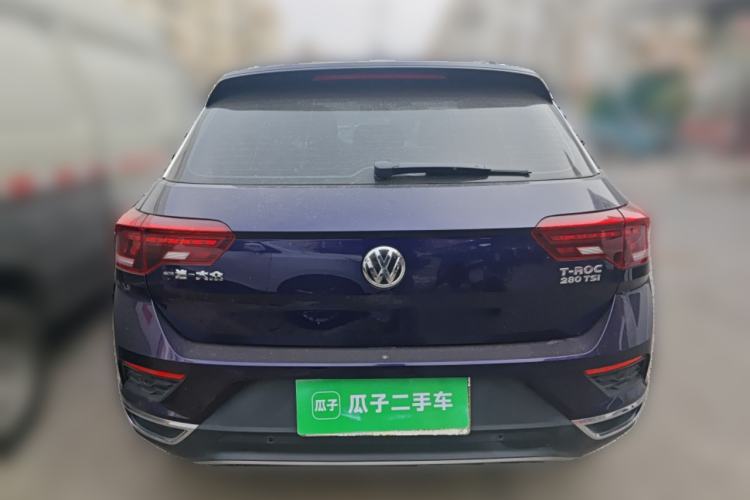 Used Volkswagen T-ROC 2019 280TSI DSG Two-Wheel Drive Comfort Version China VI Standard Rear