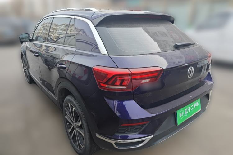 Used Volkswagen T-ROC 2019 280TSI DSG Two-Wheel Drive Comfort Version China VI Standard Rear Left 45 Deg