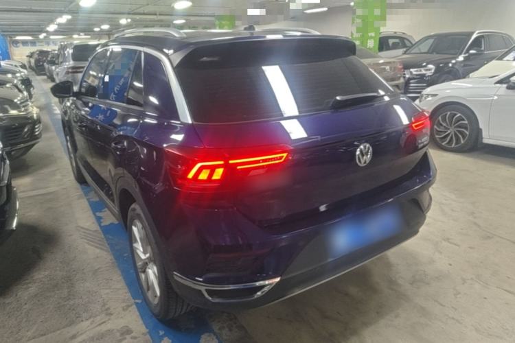 Used Volkswagen T-ROC 2019 230TSI DSG Two-Wheel-Drive Advanced Version China VI Standard Rear Left 45 Deg