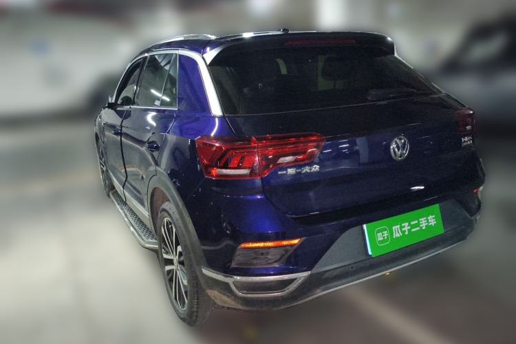 Used Volkswagen T-ROC 2019 280TSI DSG Two-Wheel Drive Comfort Version China VI Standard Rear Left 45 Deg