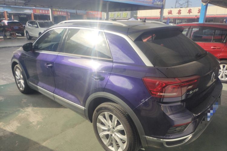 Used Volkswagen T-ROC 2019 230TSI DSG Two-Wheel-Drive Advanced Version China VI Standard Rear Left 45 Deg