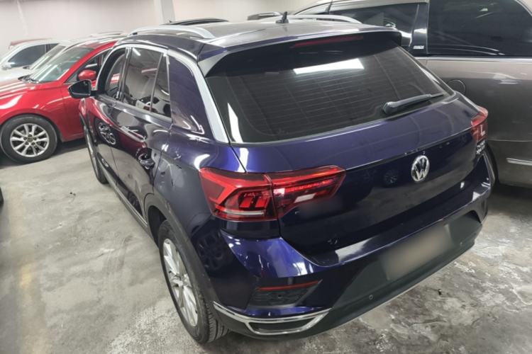 Used Volkswagen T-ROC 2019 230TSI DSG Two-Wheel-Drive Advanced Version China VI Standard Rear Left 45 Deg