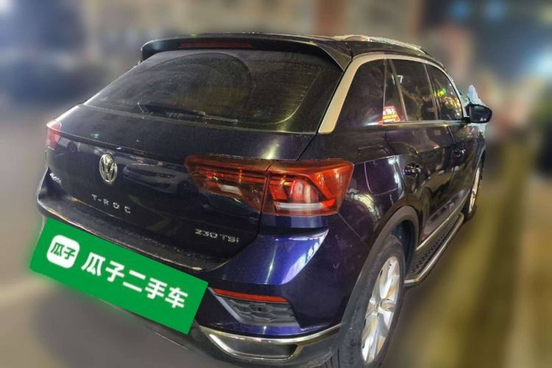 Used Volkswagen T-ROC 2019 230TSI DSG Two-Wheel-Drive Advanced Version China VI Standard Rear Right 45 Deg
