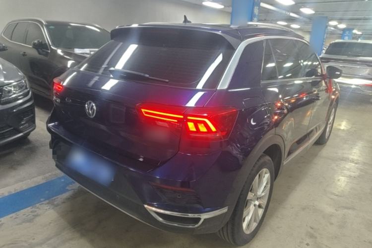 Used Volkswagen T-ROC 2019 230TSI DSG Two-Wheel-Drive Advanced Version China VI Standard Rear Right 45 Deg