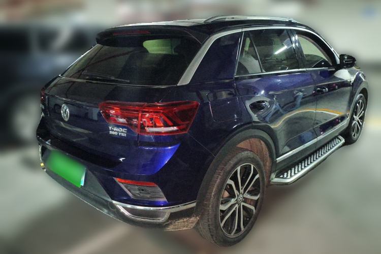 Used Volkswagen T-ROC 2019 280TSI DSG Two-Wheel Drive Comfort Version China VI Standard Rear Right 45 Deg