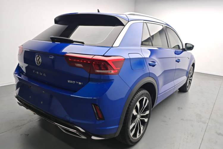 Used Volkswagen T-ROC 2019 280TSI DSG Two-Wheel Drive R-Line Pro Rear Right 45 Deg