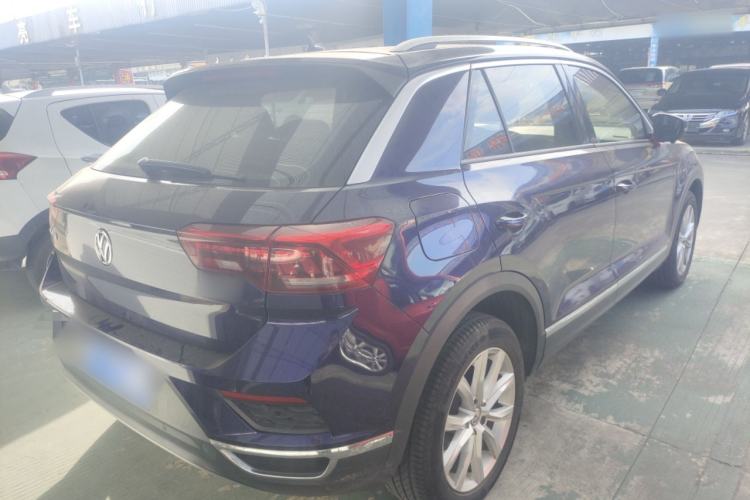 Used Volkswagen T-ROC 2019 230TSI DSG Two-Wheel-Drive Advanced Version China VI Standard Rear Right 45 Deg