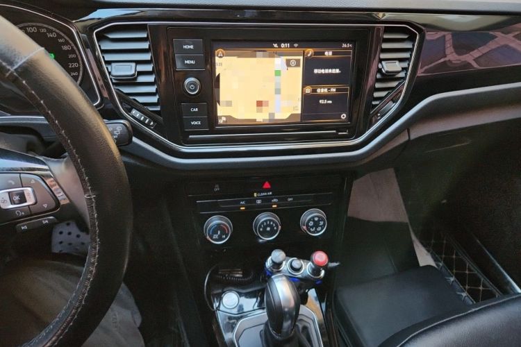 Used Volkswagen T-ROC 2019 280TSI DSG Two-Wheel Drive Comfort Version China VI Standard Audio And AC Panel