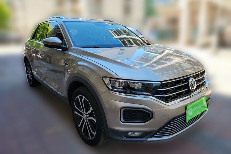 Used Volkswagen T-ROC 2019 280TSI DSG Two-Wheel Drive Comfort Version China VI Standard Front Right 45 Deg