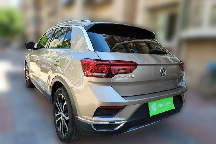 Used Volkswagen T-ROC 2019 280TSI DSG Two-Wheel Drive Comfort Version China VI Standard Rear Left 45 Deg