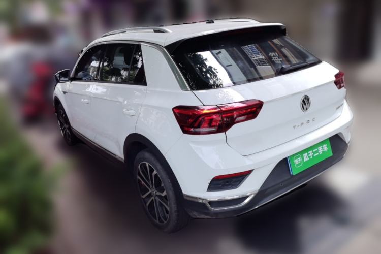 Used Volkswagen T-ROC 2019 280TSI DSG Two-Wheel Drive Comfort Version China V Emission Standard Rear Left 45 Deg