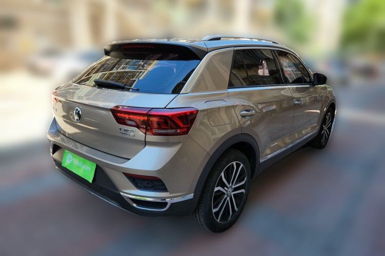 Used Volkswagen T-ROC 2019 280TSI DSG Two-Wheel Drive Comfort Version China VI Standard Rear Right 45 Deg