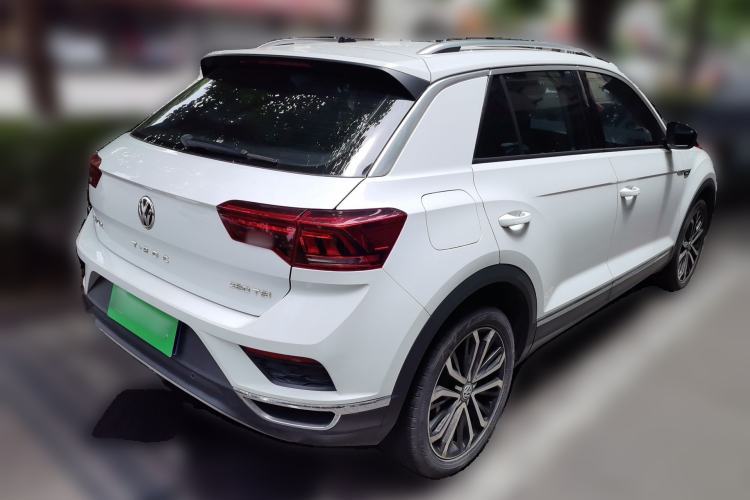Used Volkswagen T-ROC 2019 280TSI DSG Two-Wheel Drive Comfort Version China V Emission Standard Rear Right 45 Deg