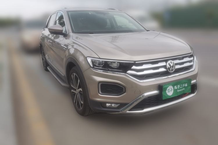 Used Volkswagen T-ROC 2019 280TSI DSG Two-Wheel Drive Comfort Version China VI Standard Front Right 45 Deg