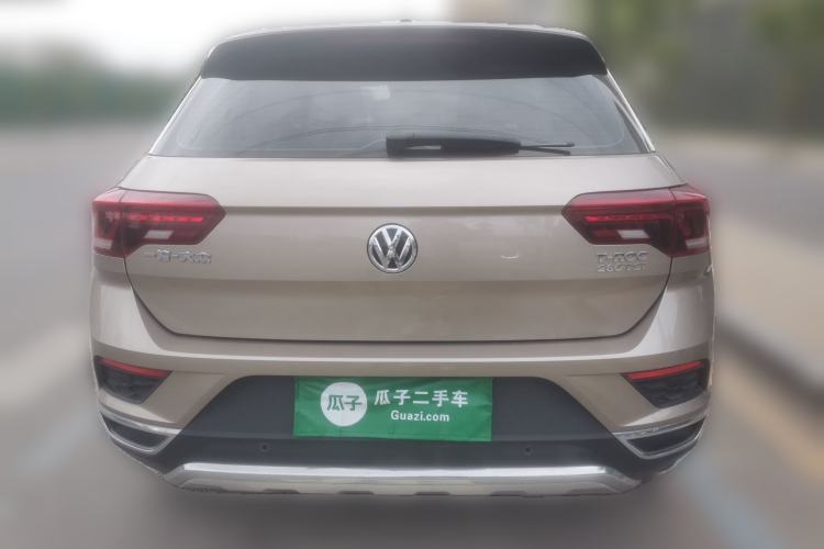 Used Volkswagen T-ROC 2019 280TSI DSG Two-Wheel Drive Comfort Version China VI Standard Rear