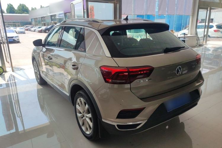Used Volkswagen T-ROC 2019 230TSI DSG Two-Wheel Drive Advanced Version China V Standard Rear Left 45 Deg