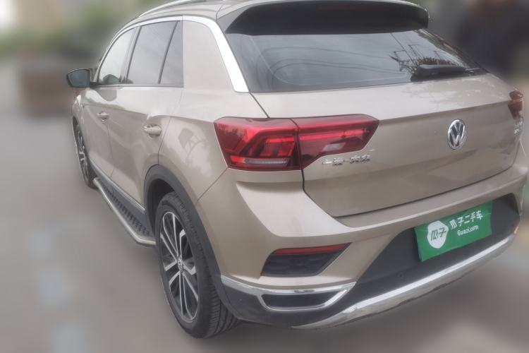 Used Volkswagen T-ROC 2019 280TSI DSG Two-Wheel Drive Comfort Version China VI Standard Rear Left 45 Deg