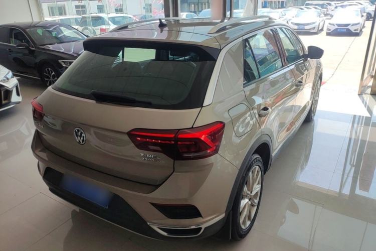 Used Volkswagen T-ROC 2019 230TSI DSG Two-Wheel Drive Advanced Version China V Standard Rear Right 45 Deg