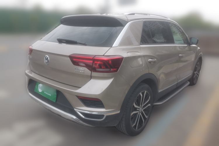 Used Volkswagen T-ROC 2019 280TSI DSG Two-Wheel Drive Comfort Version China VI Standard Rear Right 45 Deg