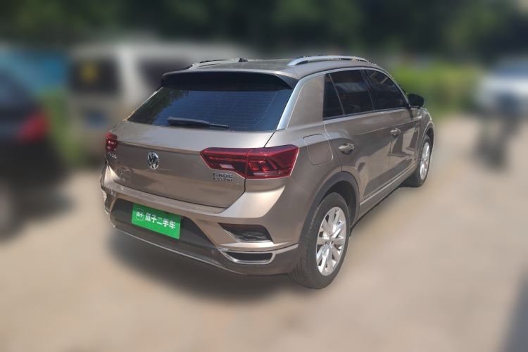 Used Volkswagen T-ROC 2019 230TSI DSG Two-Wheel-Drive Advanced Version China VI Standard Rear Right 45 Deg