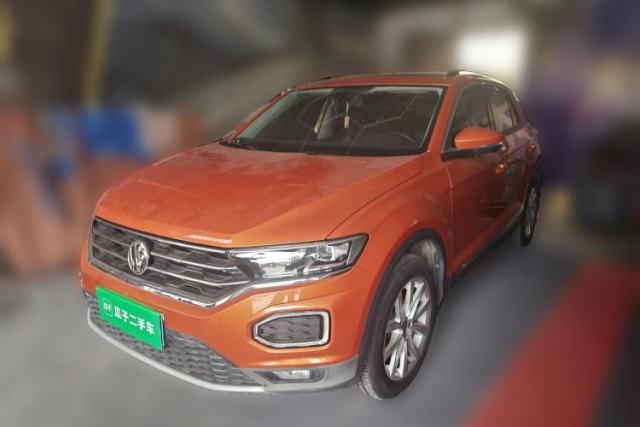 Used Volkswagen T-ROC 2019 230TSI DSG Two-Wheel-Drive Advanced Version China VI Standard