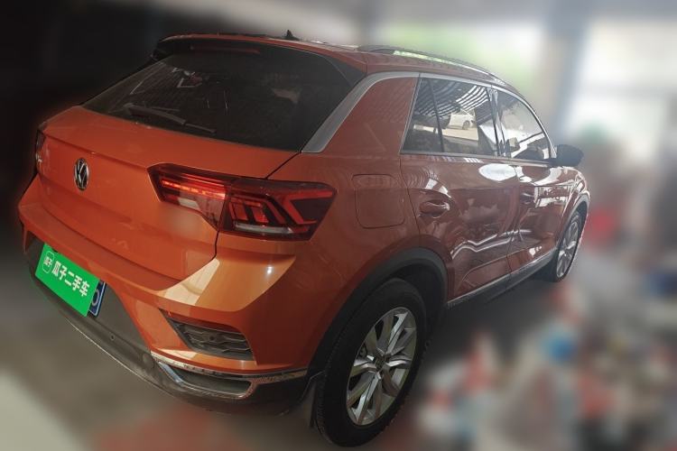 Used Volkswagen T-ROC 2019 230TSI DSG Two-Wheel-Drive Advanced Version China VI Standard Rear Right 45 Deg