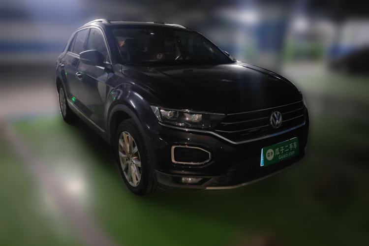 Used Volkswagen T-ROC 2019 230TSI DSG Two-Wheel-Drive Advanced Version China VI Standard Front Right 45 Deg