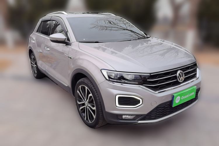 Used Volkswagen T-ROC 2019 280TSI DSG Two-Wheel Drive Comfort Version China VI Standard Front Right 45 Deg