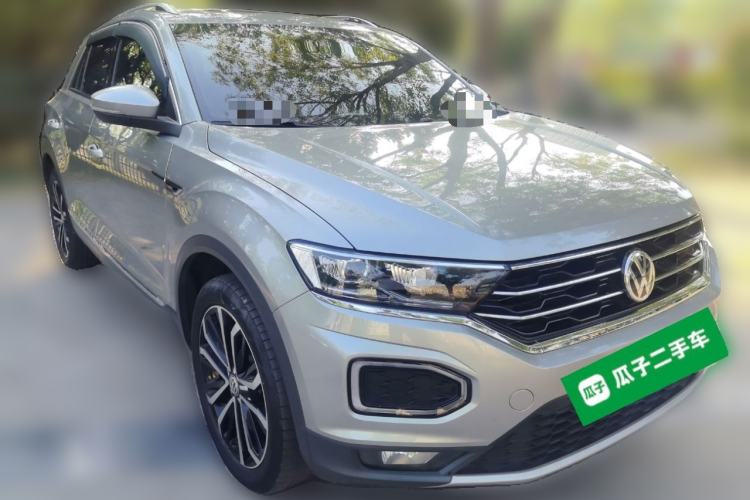 Used Volkswagen T-ROC 2019 280TSI DSG Two-Wheel Drive Comfort Version China VI Standard Front Right 45 Deg