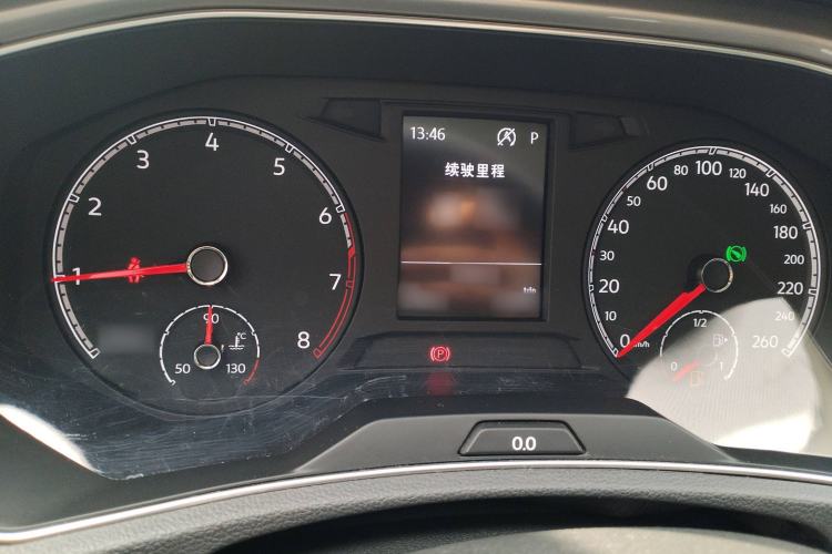 Used Volkswagen T-ROC 2019 230TSI DSG Two-Wheel-Drive Advanced Version China VI Standard Instrument Cluster