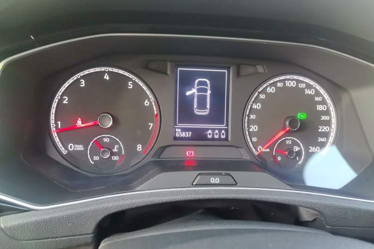 Used Volkswagen T-ROC 2019 280TSI DSG Two-Wheel Drive Comfort Version China VI Standard Instrument Cluster